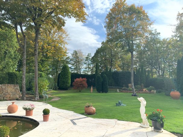 Gepflegtes Gartenprojekt